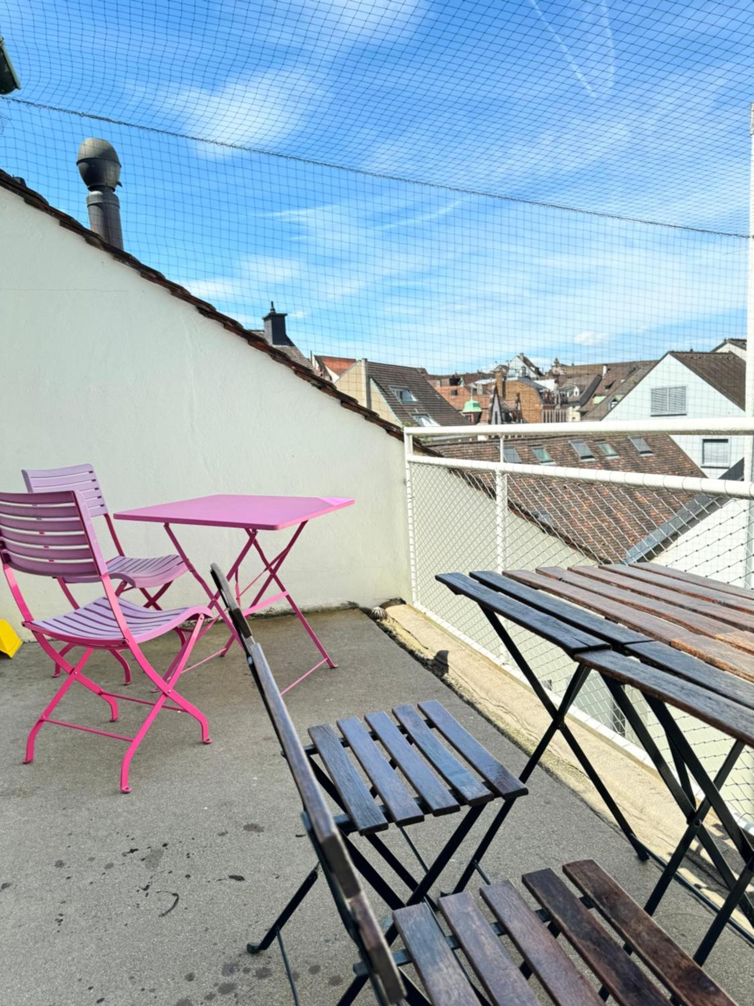 City Center Rooftop Studio With Oldtown View Bazylea Zewnętrze zdjęcie